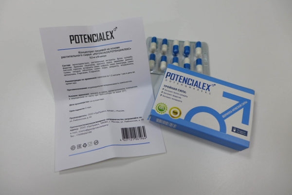 Potencialex (капсулы).