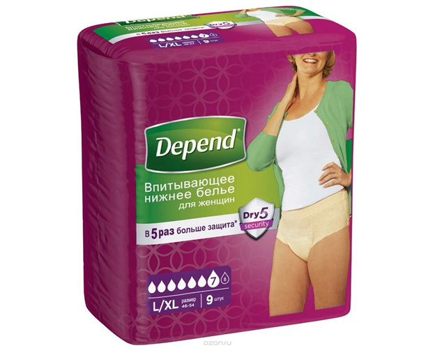 Урологические трусы и прокладки